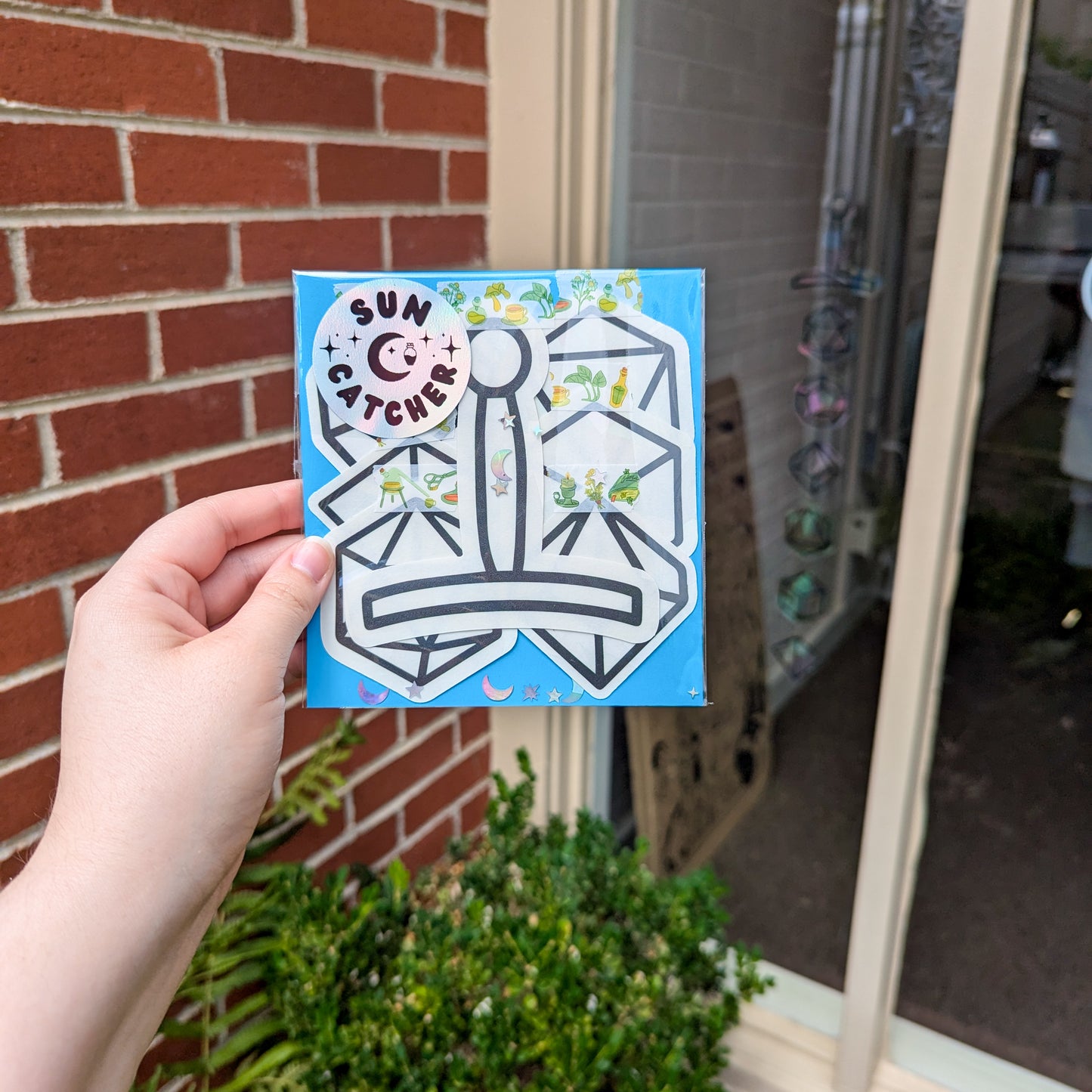 Dice Sword Sun Catcher