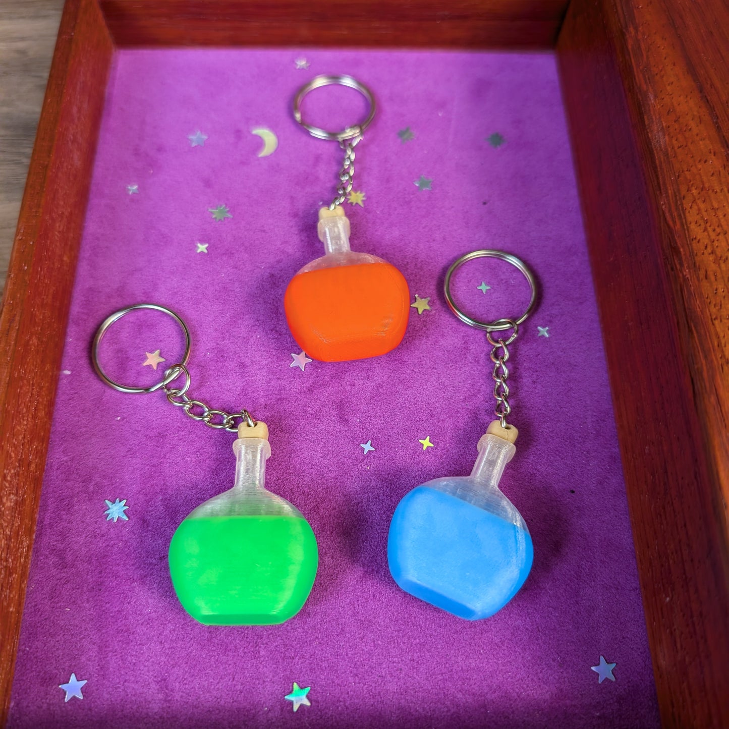 Radiant Elixir Keychains