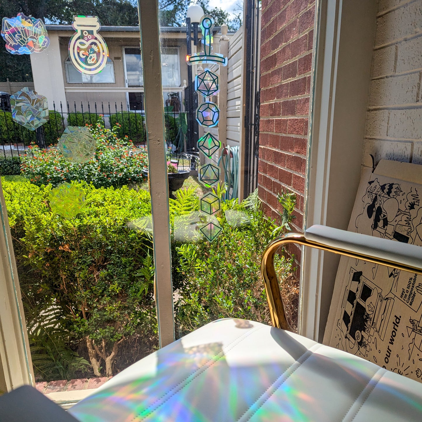 Dice Sword Sun Catcher