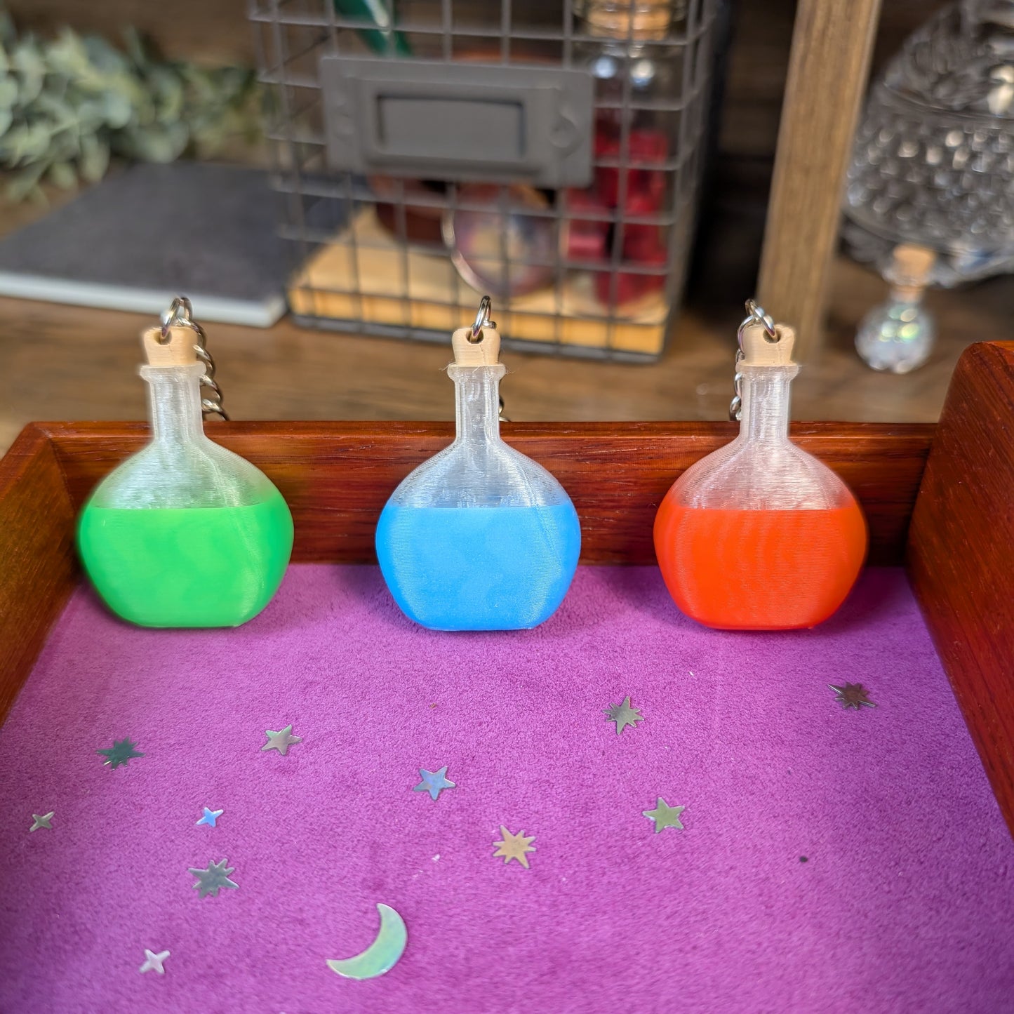 Radiant Elixir Keychains
