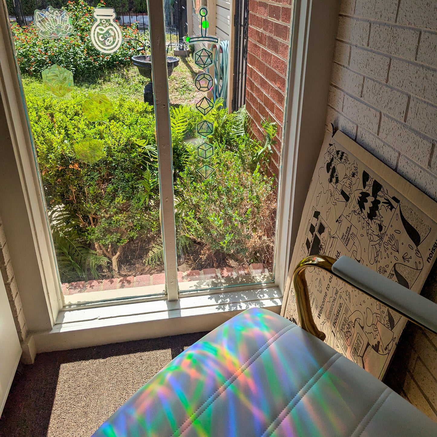 Dice Sword Sun Catcher