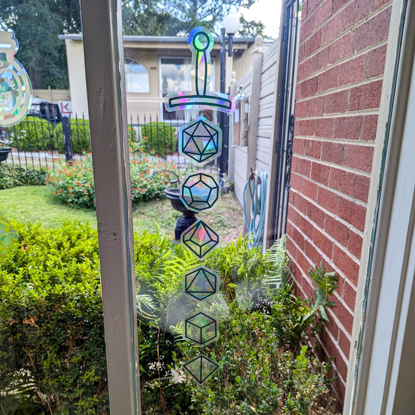 Dice Sword Sun Catcher