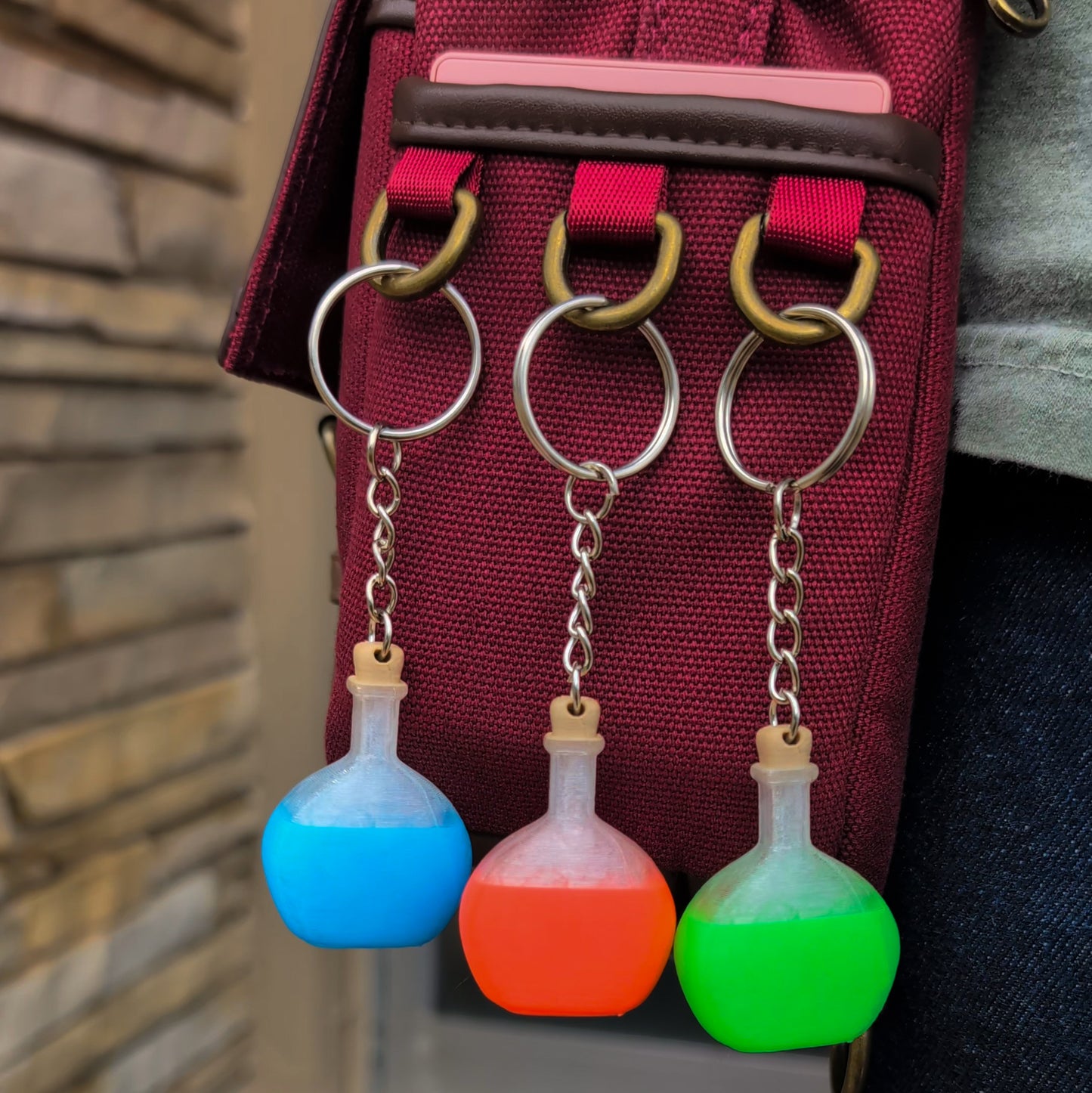 Radiant Elixir Keychains