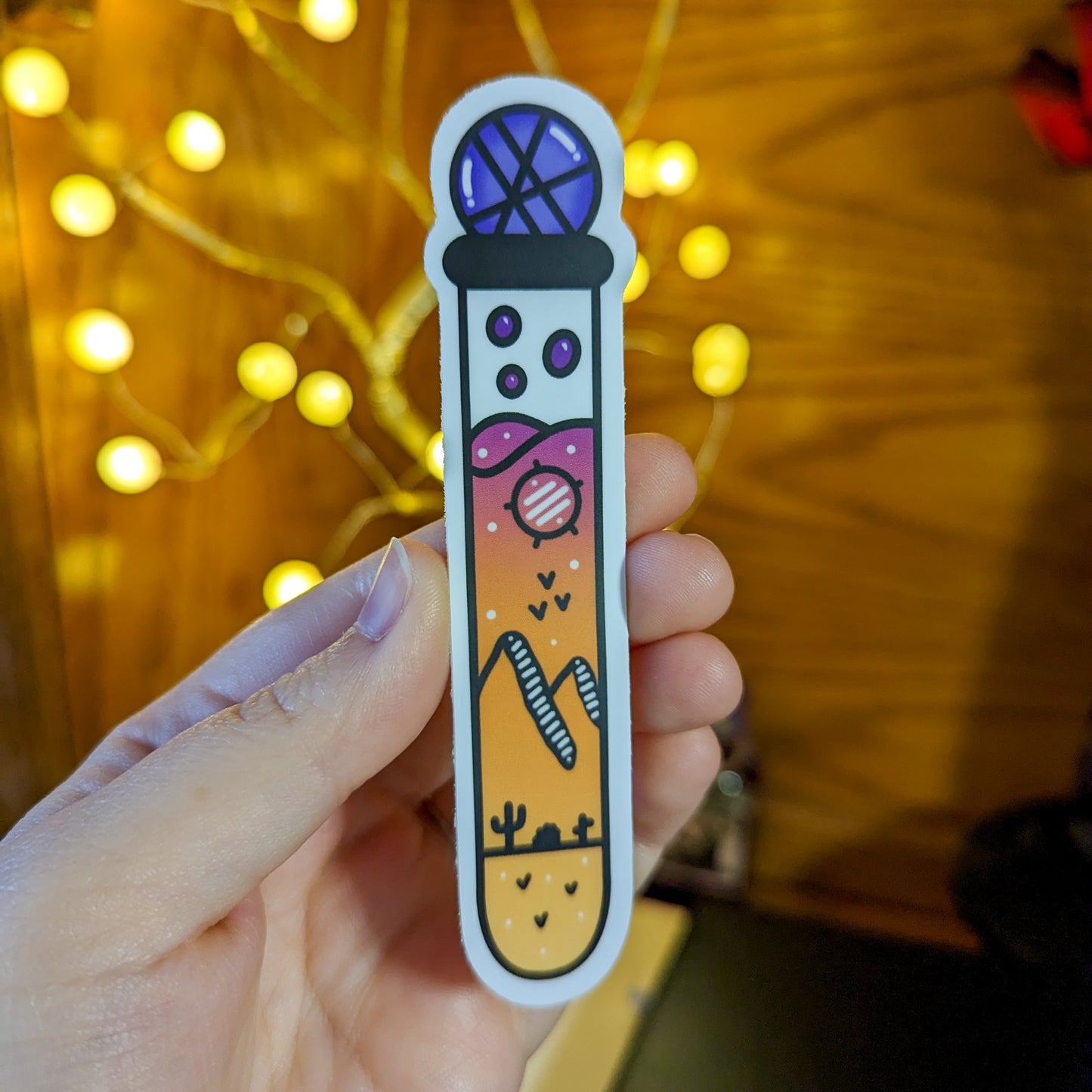 Desert Adventure Crystal Potion Sticker