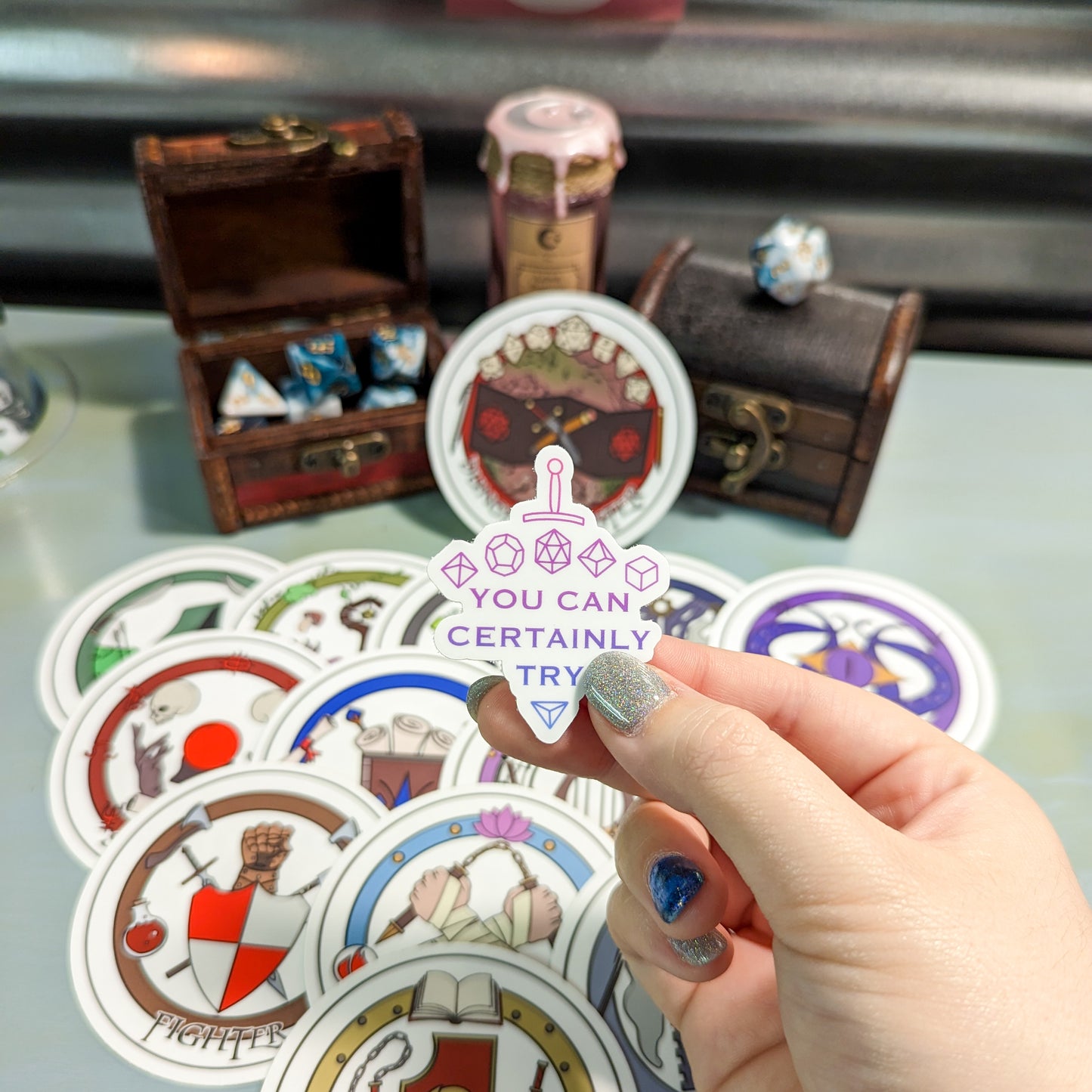 You Can Certainly Try Sticker