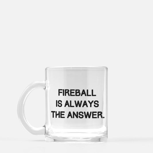 Fireball Clear Mug