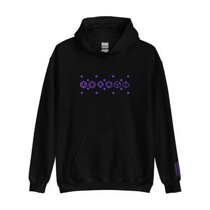 Embroidered Celestial Dice Hoodie