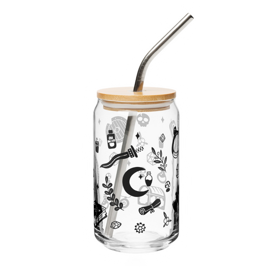16 oz Dungeon Gear Glass