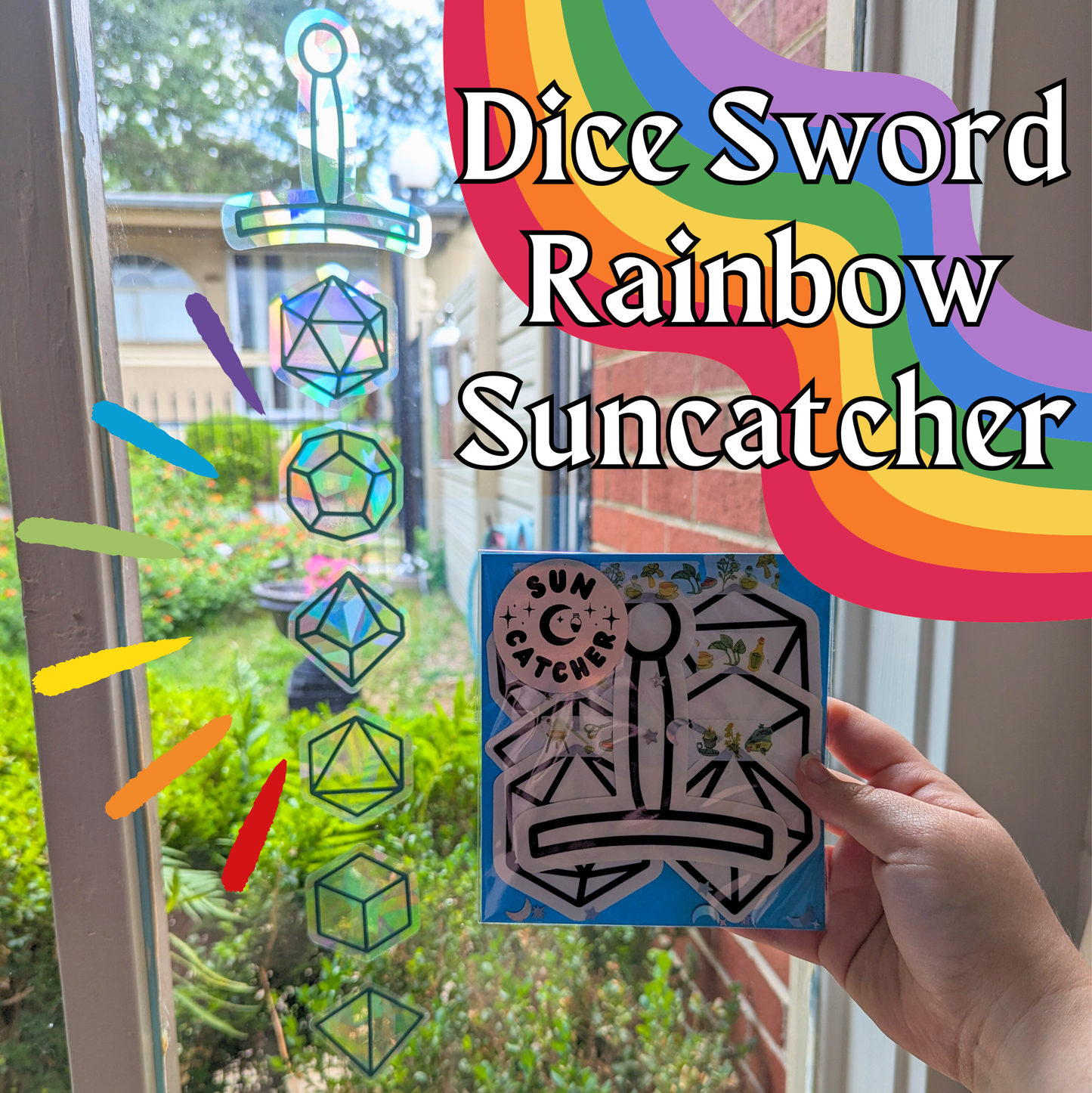 Sun Catcher Window Stickers
