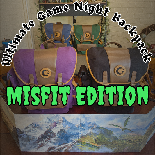 Misfit Game Night Backpacks