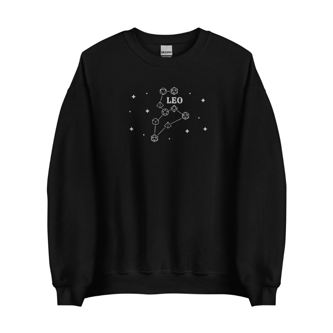 Embroidered Zodiac Sweatshirts