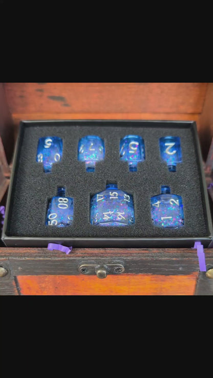 Crescent Moon Liquid Core Potion Dice Sets