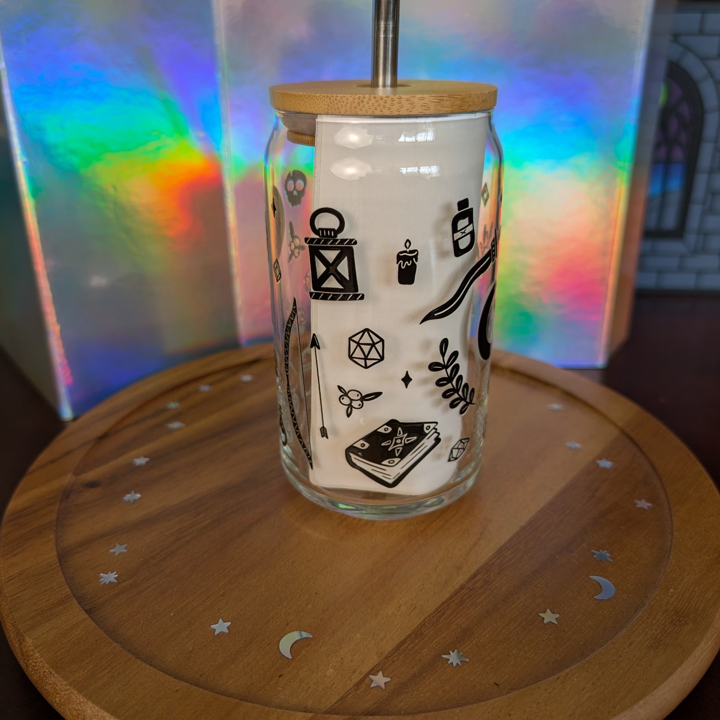 16 oz Dungeon Gear Glass