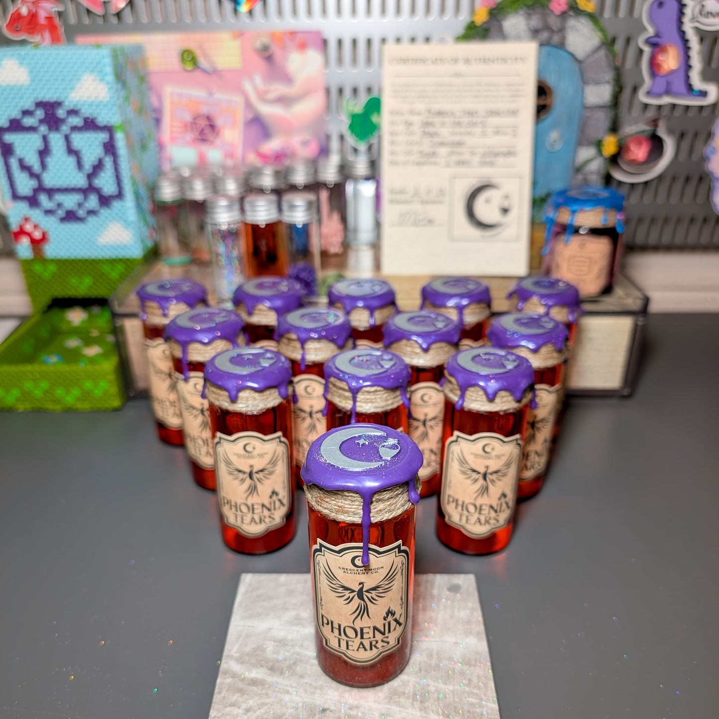 Roll for Dice Potion: Phoenix Tears (Slow Rise)