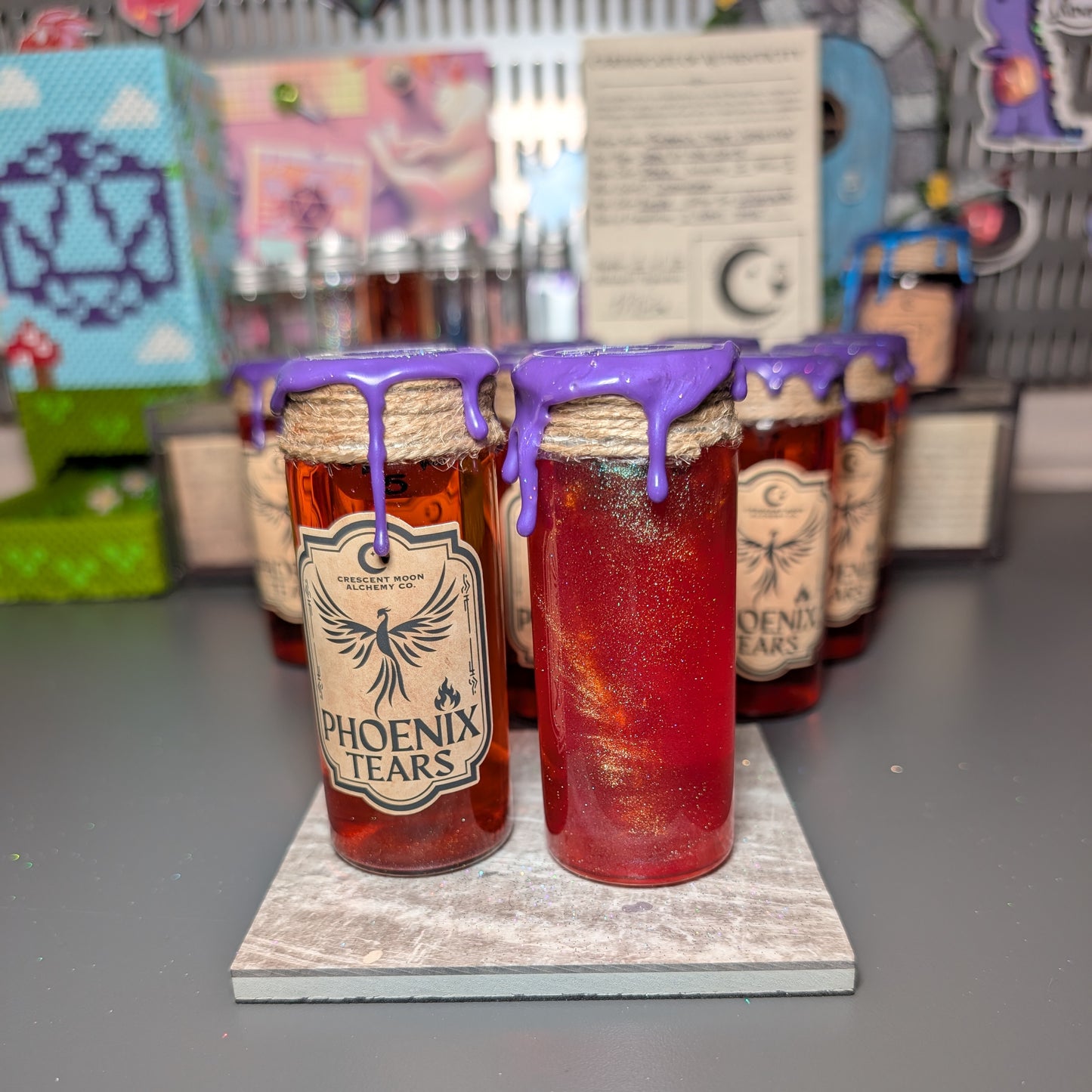 Roll for Dice Potion: Phoenix Tears (Slow Rise)