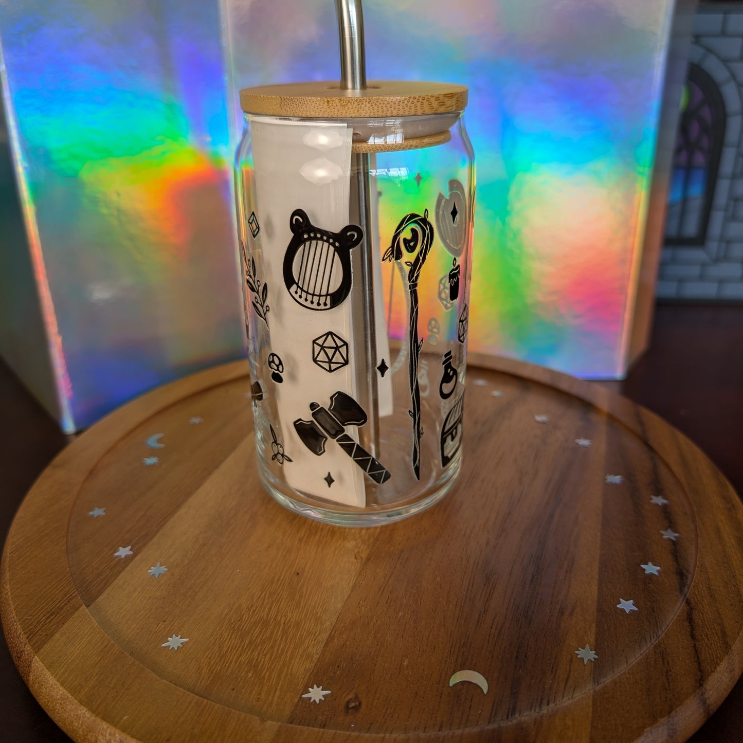 16 oz Dungeon Gear Glass