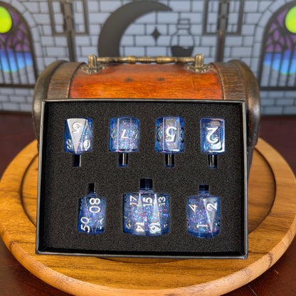 Crescent Moon Liquid Core Potion Dice Sets
