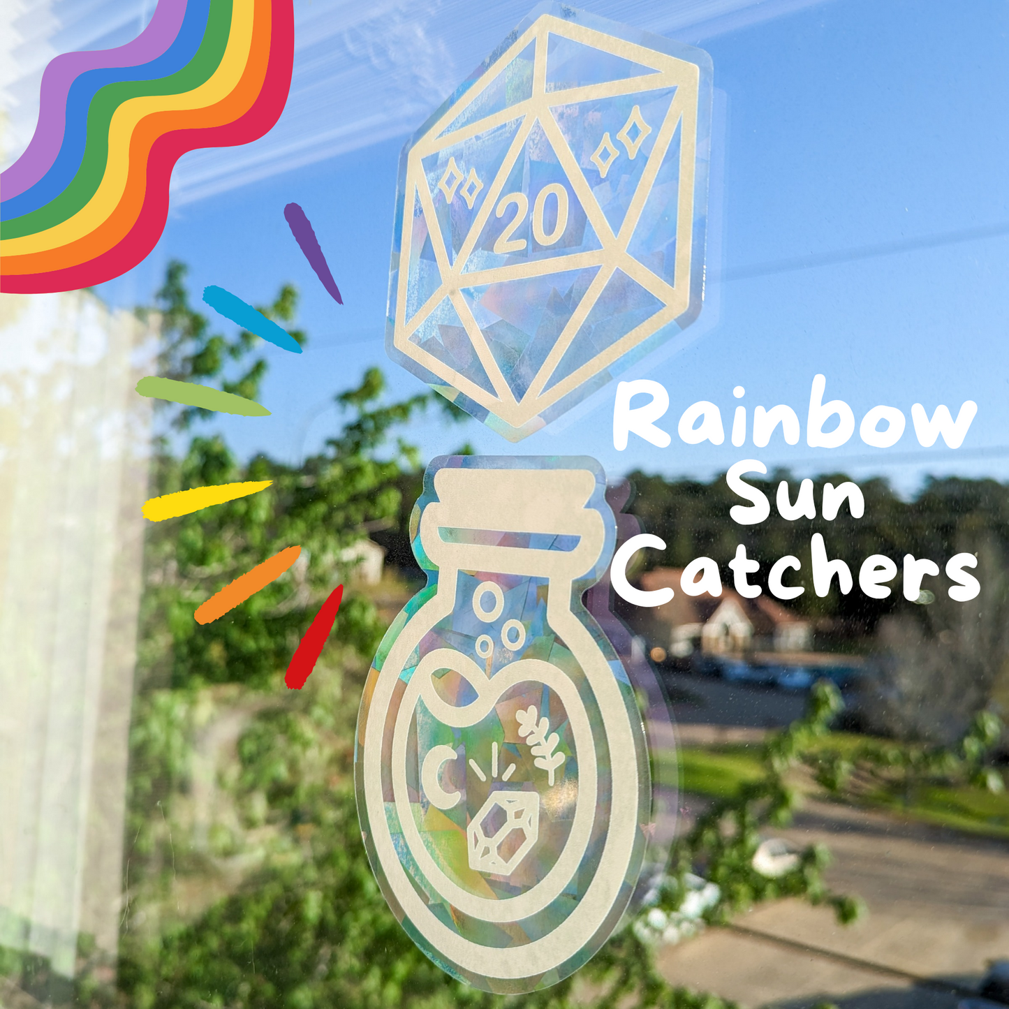 Sun Catcher Window Stickers